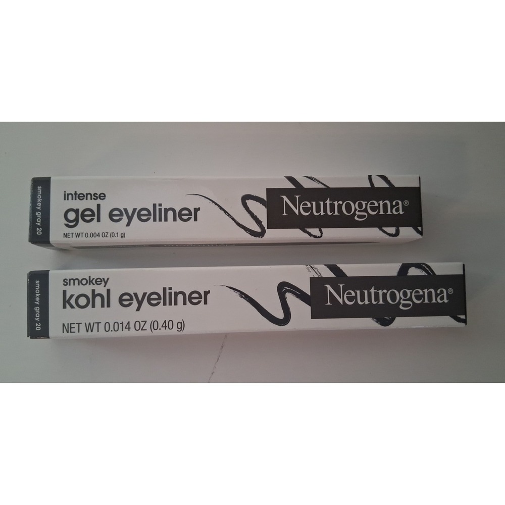 2 Eyeliners: Neutrogena Smokey Kohl Eyeliner & Intense Gel Eyeliner Smokey Grey